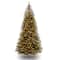 6 ft. Pre-Lit Aspen Spruce Slim Artificial Christmas Tree, Clear Lights